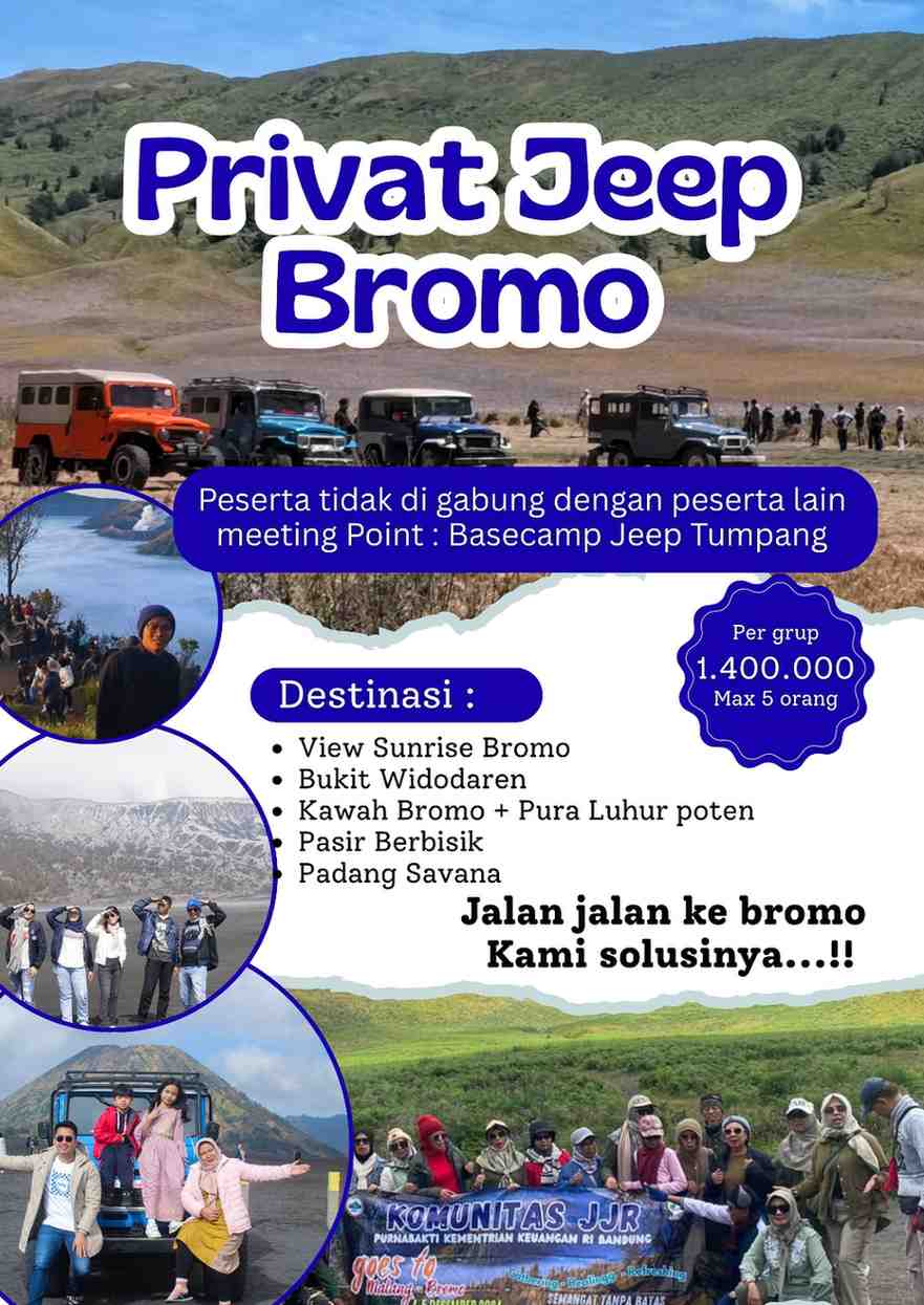 Sewa jeep bromo