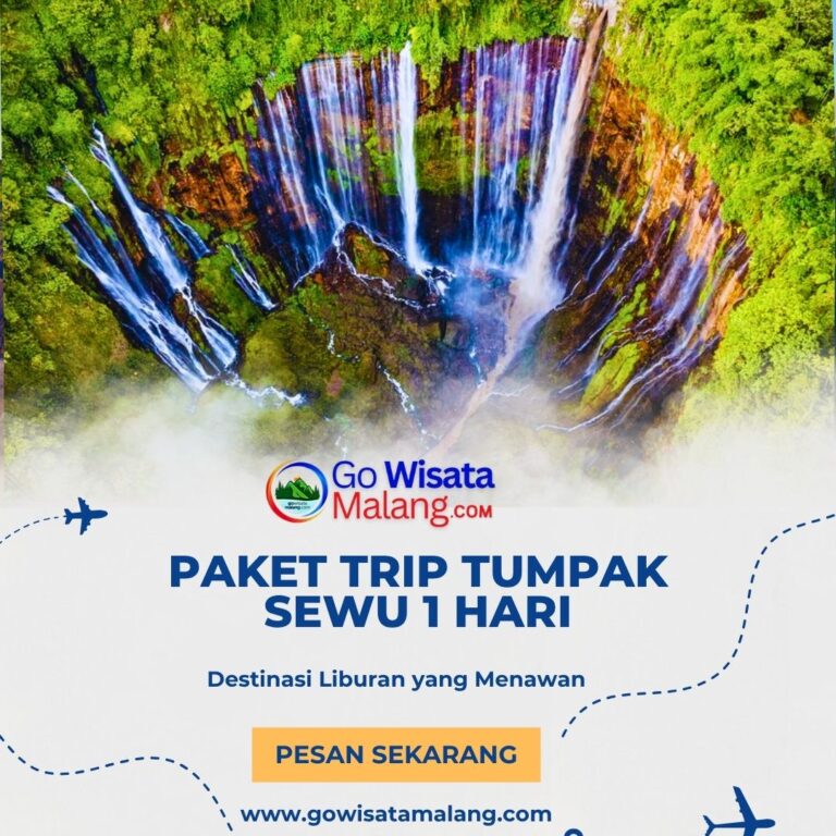 Paket Trip Tumpak Sewu 1 Hari