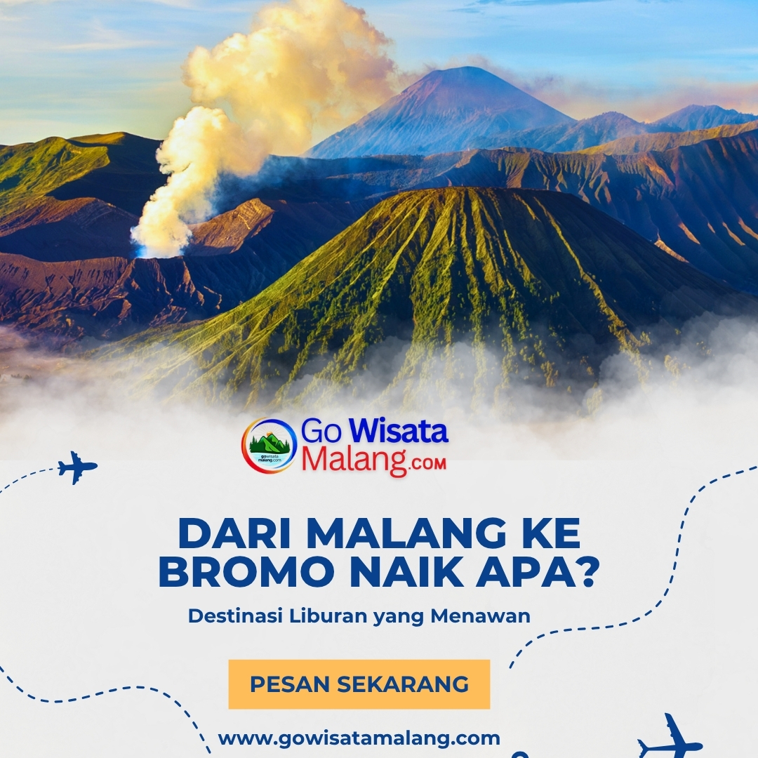 dari malang ke bromo naik apa